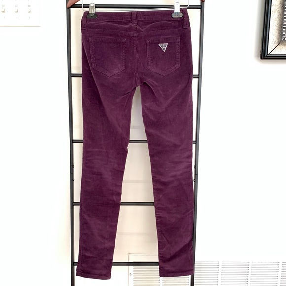 GUESS Power Ultra Skinny Corduroy Pants - Picture 4 of 9